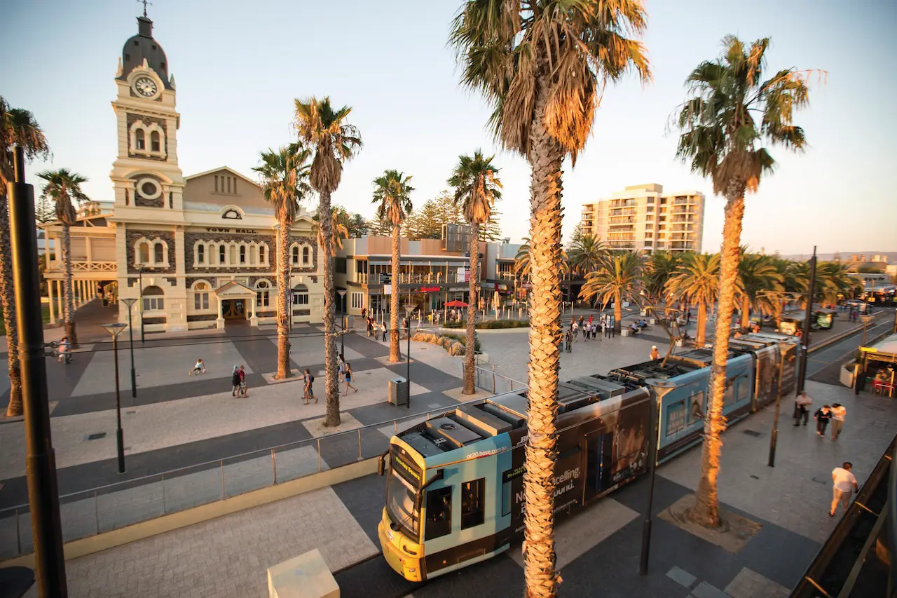 Sunset at Moseley Square, Glenelg Beach, Adelaide, SA Sunset at Moseley Square, Glenelg Beach, Adelaide, SA