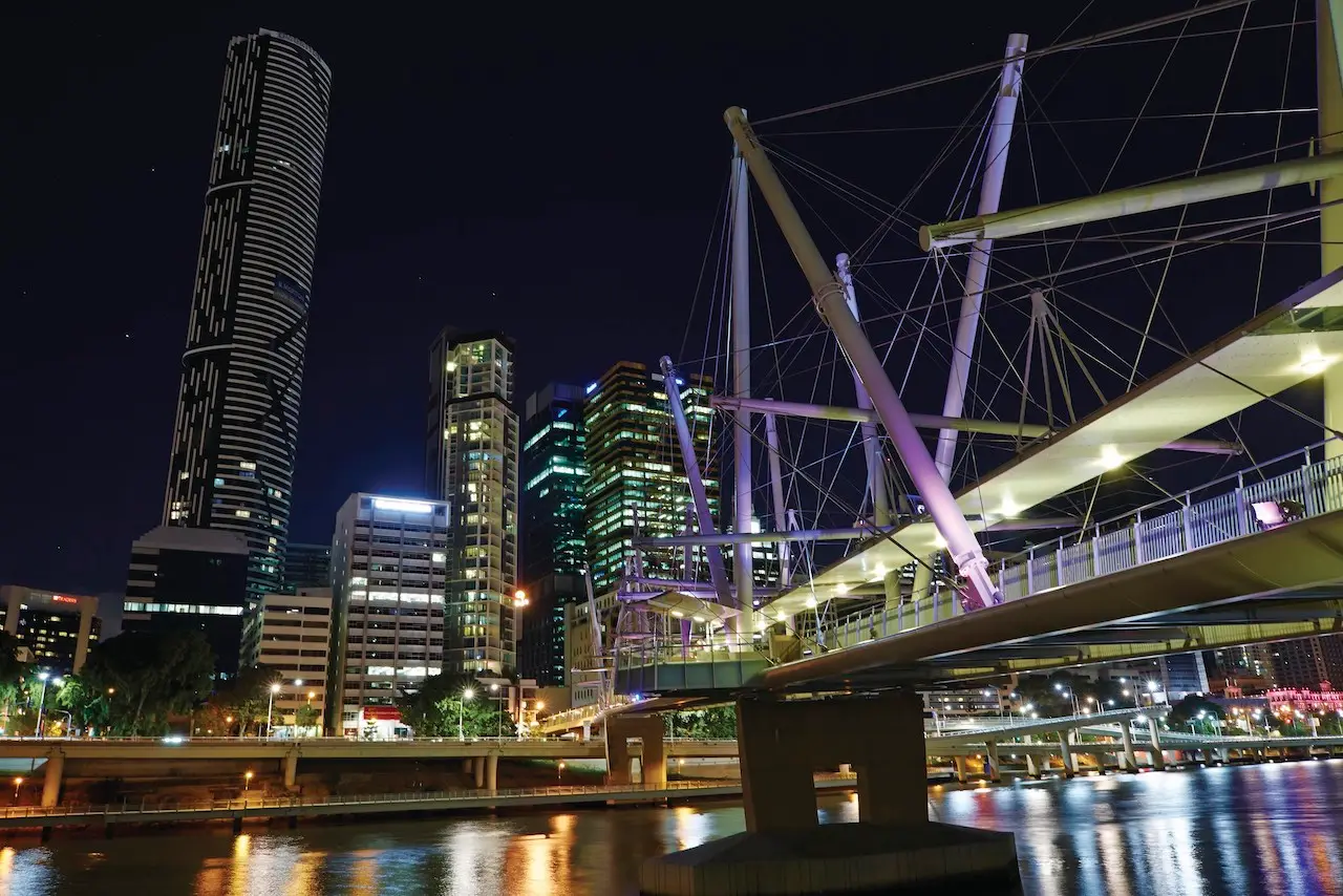 Kurilpa Bridge, Brisbane, QLD Kurilpa Bridge, Brisbane, QLD